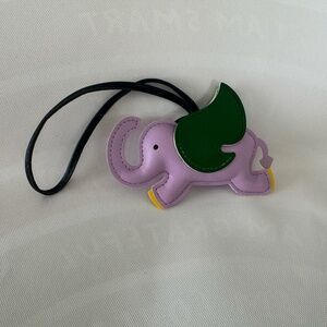 Cute Fly Elephant l Bag Pendant With Name Tag, Keychain Pendant